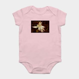 Lily Flower Vintage Baby Bodysuit